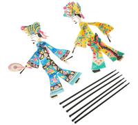 Kit per teatro delle marionette delle ombre 2 pezzi - Figure tradizionali