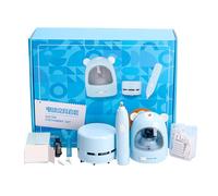 Kit per temperamatite automatico portatile Kit per la pulizia della scrivania Gomma retrattile con gomme Ricarica Temperamatite per regalo Gomme elettriche per artisti Disegno