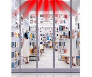 Kit per Tende a Strisce magnetiche in PVC per Porte - 6 Pannelli in plastica Trasparente con Binario in Alluminio per Uso Commerciale, Antiscivolo, Isola dal Freddo e dal Caldo, Antivento (0