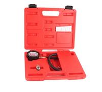 Kit per test della contropressione con adattatori Strumento diagnostico convertitore catalitico Tester di professionale con manometro e custodia per la manutenzione delle