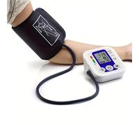 Kit per test della pressione arteriosa del braccio digitale Sensore per polsino Monitor BP Tonometro automatico della pressione Tensiometro Misuratore di impulsi della frequenza cardiaca