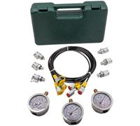 Kit per test della pressione idraulica compatibile con escavatori da costruzione