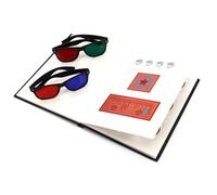 Kit per test di acuità visiva con screening visivo stereogramma e valutazione della percezione della profondità, tabella di rilevamento astigmatismo e libro di test per daltonismo, optometria Te