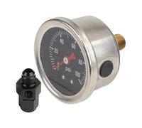 Kit per test pressione olio - Tester professionale per pompe, set manometro 0-100 PSI, strumento diagnostico affidabile, robusta attrezzatura per raccordi in | Dispositivo di test automobilisti