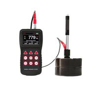 Kit per tester di durezza del metallo, Digitale MH600 Durometro Leeb portatile integrato Misuratore 170~960 HLD for test in loco della protezione metadurezza IP65 per acciaio, lega di alluminio, rame