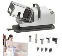 Kit per toelettatura e aspirapolvere per Animali Domestici, Tosatrice per Cani e Gatti a Pelo Lungo Professionale, 5 Strumenti per la toelettatura per la depilazione di Cani e Gatti,110v