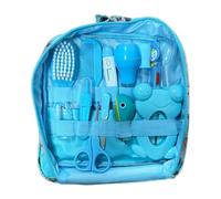 Kit per toelettatura per bambini, Kit sanitario e per toelettatura per bambini Aspiratore nasale Tagliaunghie Set di spazzole per capelli Cura della pulizia quotidiana del neonato 13 pezzi/set, Stile