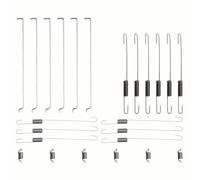 Kit per tosaerba con molla di ritorno dell'acceleratore, 24 pezzi | Include 24 aste regolatori essenziali e molle di ritorno per un controllo regolare della velocità del motore.