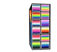 Kit Per Truccabimbi - Trucco A Base D'acqua 22,1x10,4 Cm, Set Da 12 Griglie Lavabili A Lunga Durata | Pennelli Pennarelli Festival Sport Teatro Cosplay Ragazze Donne Festa Di Halloween Regalo Creativo