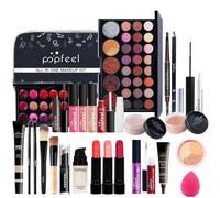 Kit per Trucco Completo, 28 Pezzi Cosmetico Valigetta per Principianti con Ombretti Correttore Rossetto Lucidalabbra Fard ecc - Sorpresa Regalo Trousse di Trucchi, per l'uso quotidiano e viaggio#4