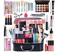 Kit per Trucco Completo, 34 Pezzi Cosmetico Valigetta per Principianti con Ombretti Correttore Rossetto Lucidalabbra Fard ecc - Sorpresa Regalo Trousse di Trucchi, per l'uso quotidiano e viaggio#1