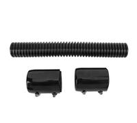 Kit per tubo flessibile del radiatore refrigerante in acciaio inossibile di raffredmento efficiente efficiente per manutenzione del veicolo Atto a 12 pollici di lunghezza 1 3/4 1 (Noir)