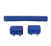 Kit per tubo flessibile del radiatore refrigerante in acciaio inossibile di raffredmento efficiente efficiente per manutenzione del veicolo Atto a 12 pollici di lunghezza 1 3/4 1 (Bleu)