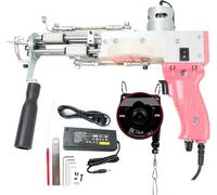 Kit Per Tufting Di Tappeti Con Pistola Per Tappeti, Macchina Per Tufting Per Pelo Tagliato E Pelo Ad Anello, Con Regolazione Della Velocità E Maniglia, Accessori Di Bilanciamento Per La Realizzazione