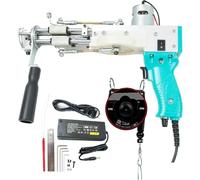 Kit Per Tufting Di Tappeti Con Pistola Per Tappeti, Macchina Per Tufting Per Pelo Tagliato E Pelo Ad Anello, Con Regolazione Della Velocità E Maniglia, Accessori Di Bilanciamento Per La Realizzazione