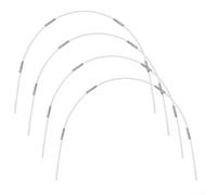 Kit per tunnel da giardino in fibra di vetro con connettori per aiuole rialzate per supportare la rete e fornire una protezione efficace per le piante all'aperto