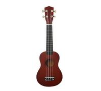 Kit Per Ukulele 21-inch Ukulele Four-string Hawaiian Guitar Playing Instrument For Beginners(Color:Brown)