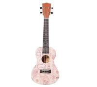 Kit Per Ukulele Beginner's 23-inch Playing Instrument Ukulele Guitar With Accessories(Color:Brown)