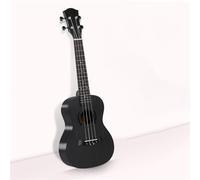 Kit Per Ukulele Chitarra A Quattro Corde Da 23 Pollici Per Principianti Con Tavola Solida Multicolore Ukulele(Bk)