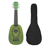 Kit Per Ukulele Chitarra Hawaiana Da 21 Pollici Kiwi Fruit Guitarra 4 Corde Ukulele(Color:A)