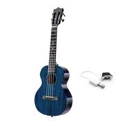 Kit Per Ukulele Livello Prestazionale Tipo Di Scatola Elettrica Ukulele Singolo Completo Livello Professionale Piccola Chitarra Per Principianti(Blue,26 inch)