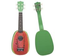 Kit Per Ukulele Mini Guitarra Ukulele A 4 Corde Per Principianti In Tiglio Colorato Da 21 Pollici(Color:B)