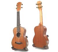 Kit Per Ukulele Paletta Folk 23/26 Pollici Tavola Solida In Mogano Ukulele Chitarra Hawaiana(26 Inch)