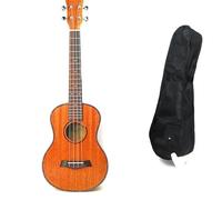 Kit Per Ukulele Tutta La Chitarra Da Viaggio A 4 Corde Da Concerto In Mogano Ukulele Elettrico Tastiera In Palissandro(Color:26 ukulele with bag)