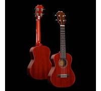 Kit Per Ukulele Ukulele Nero Completo Singolo In Mogano Di Classe Avanzata Tè Rosso/tartufo 23 Pollici(Red)