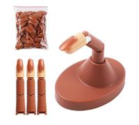 Kit per unghie artificiali con giunti flessibili e supporto antiscivolo per migliorare le abilità con scanalatura a T antiscivolo