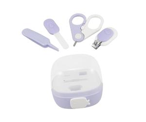 Kit per Unghie per Ragazzo Ragazza 4 Pezzi con Custodia e Lente | Acciaio Inossidabile e Plastico, Taglio Notturno con Luce, per Unghie dei Piedi e Mani, Uso Domestico