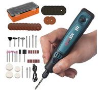 Kit Per Utensili Rotanti - Kit Di Strumenti Multi -te Per Metallo | Mini Levigatrice Elettrica | Strumento Di Rotazioni Ricaricabili | Esercitazioni Impostate Con Albero Flessibile Per Il Taglio Della