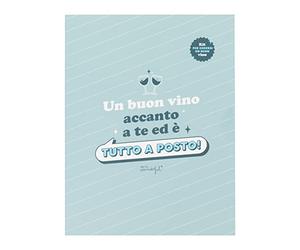 Kit per vino - Un buon vino accanto a te ed è tutto a posto!