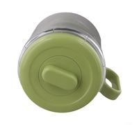 Kit per yogurt greco e pressa per tofu con panno filtrante integrato, macchina per latte fatto in casa e formaggi, manico ergonomico e scala di misurazione, bianco (verde oliva)