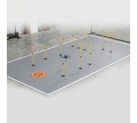 Kit Percorso a Ostacoli per Drone FPV da Interno ed Esterno, Circuito Gara DIY Portatile con Base Zavorrabile, Attrezzatura per Allenamento e Competizioni