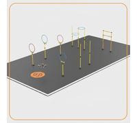 Kit Percorso Ostacoli Drone FPV per Allenamento Interno Esterno, Circuito Gara Drone Portatile con Configurazione DIY per Scuola Giardino Competizioni