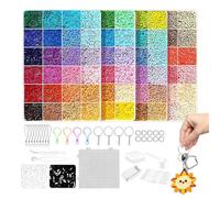 Kit Perline Fusibili - Set Artigianale Fatto A Mano | Kit Per La Fusione Delle Perline | Per Bambini Adolescenti Adulti Compleanno Vacanze Progetti Scolastici Attività Per La Famiglia Giochi Al Copert