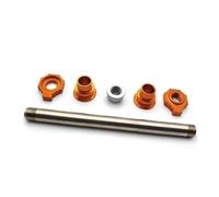Kit perno anteriore posteriore for moto, mozzo, forcella, cuscinetto, boccola, dado di bloccaggio, tappo scorrevole for albero, protezione antiurto, leva del forcellone, bici(Rear Axle Kit)
