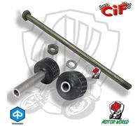 Kit Perno Bullone + 2 Tampone Silent Block Motore Vespa 50 R L N Special 125 ET3