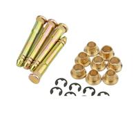 Kit perno cerniera e boccola con clip E-Ring compatibile con Accord Civic CR-V CRX CX DX EX SI EG6 B16 D16 EK EG EH