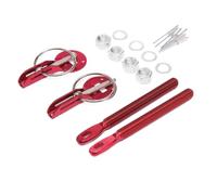 Kit perno cofano in alluminio compatibile con modelli SEAT 2001-2006 - Codice EP-SP7220A, blu(Red)