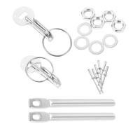 Kit perno cofano universale a sgancio rapido con chiave Perni cofano neri per