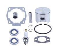 Kit perno pistone da 45 mm adatto for motosega 51 OEM 503 16 77-01 Kit guarnizione paraolio Anello elastico Paraolio Cuscinetto ad aghi
