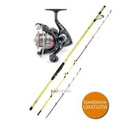 KIT PESCA BARCA GLOBE FISHING SAKIMA 2,70m + TRABUCCO MANTIS FDX 6500 COMBO