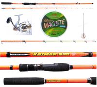 Kit Pesca Calamari Canna Kaiman 2.10Mt + Mulinello Hesperus 4000 + Accessori TP