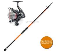 KIT PESCA CANNA SHIMANO SONORA BOAT 2.40 M+TRABUCCO MANTIS FDX 6500 COMBO