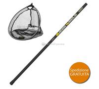 KIT PESCA MANICO GUADINO TUBERTINI RAIDER HANDLE + TESTA RAP 40 x 50 cm COMBO