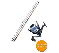 KIT PESCA SURFCASTING OCEANIC MASTER SURF 4.20M 250G + SHIZUKA SK14 7000 COMBO