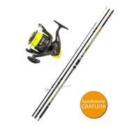 KIT PESCA SURFCASTING TRABUCCO SONIC XT SURF 4.20M 200G-SONIC XS SURF 8000 COMBO