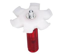 Kit Pettine per Alette del Condensatore 'aria Condizionata, Strumento per Raddrizzare le Alette in Acciaio Inossidabile e Plastica per Radiatore, Frigorifero, Serpentine, (Bianco)